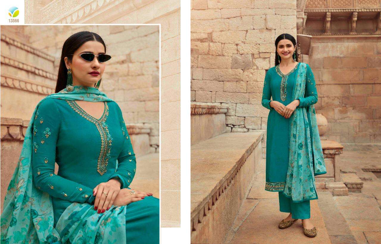 Silkina Royal Crepe Vol 30 By Vinay Crepe Designer Salwar Kameez Wholesale In Delhi